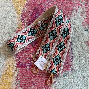 Colorful Geometric Bag Strap